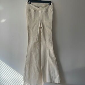 Free people white bell bottom jeans